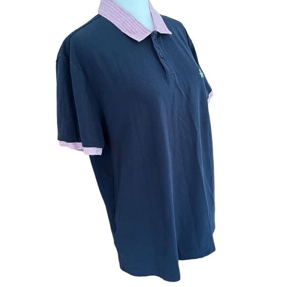Original Penguin by Munsingwear navy blue polo shirt size L - Picture 4 of 5